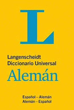 DICCIONARIO UNIVERSAL LANGENSCHEIDT ESP-ALEMAN, ALE-ESPANOL