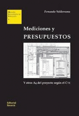 MEDICIONES Y PRESUPUESTOS (MUE01)