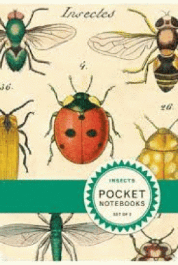 POCKET NOTEBOOK INSECTS SET 2