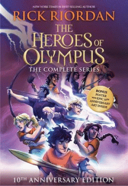 THE HEROES OF OLYMPUS PAPERBACK BOXED SET. 10TH ANNIVERSARY EDITION