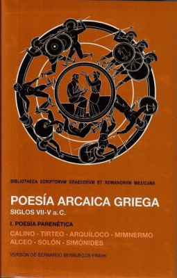 POESÍA ARCAICA GRIEGA SIGLOS VII-V A.C.