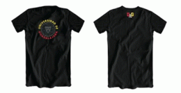 PLAYERA LEÓN BICOLOR 20CM L NEGRA