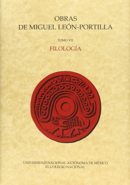 OBRAS, TOMO VII. FILOLOGÍA