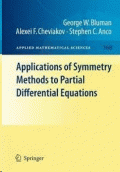 APLICATIONS OF SYMMETRY METHODS TO PARTIAL DIFFERENTIAL EQUATIONS