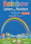 RAINBOW LETTERS AND NUMBERS. PRE-FIRST. CD INCLUDED