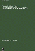 LINGUISTIC DYNAMICS (RESEARCH IN TEXT THEORY)
