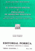 CONTRATO SOCIAL O PRINCIPOS DE DERECHO POLÍTICO, EL