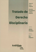 TRATADO DE DERECHO DISCIPLINARIO (III) PARTE ESPECIAL