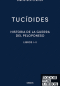TUCÍDIDES HISTORIA DE LA GUERRA DEL PELOPONESO I-II