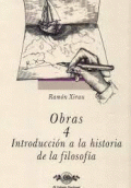 OBRAS 4. INTRODUCCION A LA HISTORIA DE LA FILOSOFIA
