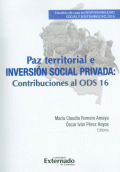 PAZ TERRITORIAL E INVERSIÓN SOCIAL PRIVADA