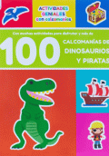 100 CALCOMANÍAS DE DINOSAURIOS Y PIRATAS