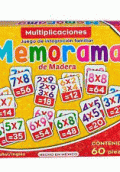 MEMORAMA DE MADERA MULTIPLICACIONES