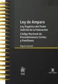 LEY DE AMPARO LEY ORGÁNICA DEL PODER JUDICIAL DE LA FEDERACIÓN CÓDIGO NACIONAL DE PROCEDIMIENTO CIVILES Y FAMILIARES