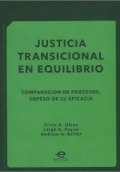 JUSTICIA TRANSICIONAL EN EQUILIBRIO