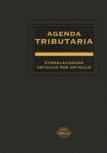 AGENDA TRIBUTARIA 2023. CORRELACIONADA ARTÍCULO POR ARTÍCULO