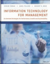INFORMATION TECHNOLOGY FOR MANAGEMENT