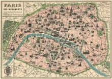 W PARIS MAP