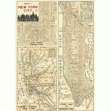 W NEW YORK CITY MAP 4