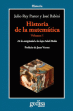HISTORIA DE LA MATEMATICA VOLUMEN 1