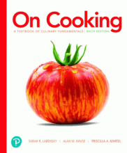 ON COOKING: A TEXTBOOK OF CULINARY FUNDAMENTALS
