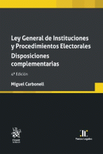 LEY GENERAL DE INSTITUCIONES Y PROCEDIMIENTOS ELECTORALES DISPOSICIONES COMPREMENTARIAS 4A EDICIÓN