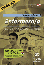 LIBRO DE IMPRESIÓN BAJO DEMANDA - ENFERMERO/A. TEMARIO. VOLUMEN 4. SERVICIO DE SALUD DE CASTILLA Y LEÓN