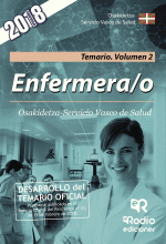 LIBRO DE IMPRESIÓN BAJO DEMANDA - ENFERMERA/O. OSAKIDETZA-SERVICIO VASCO DE SALUD. TEMARIO. VOLUMEN 2