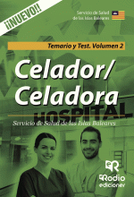 LIBRO DE IMPRESIÓN BAJO DEMANDA - CELADOR/CELADORA. SERVICIO DE SALUD DE LAS ISLAS BALEARES. TEMARIO Y TEST. VOLUMEN 2