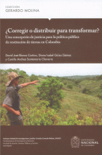 ¿CORREGIR O DISTRIBUIR PARA TRANSFORMAR?