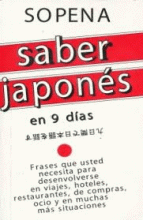 SABER JAPONÉS EN 9 DÍAS