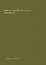 GRAMÁTICA DE LA LENGUA GARÍFUNA