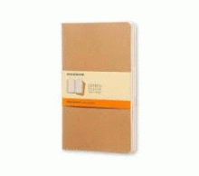 KRAFT RULED CAHIER JOURNALS L RAYADO BLANDA
