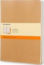 KRAFT3 RULED CAHIER JOURNALS XL RAYADO BLANDA 3 CUADERNOS