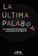 ÚLTIMA PALABRA, LA