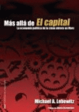 MAS ALLA DE EL CAPITAL ECONOMIA POLITICA CLASE OBRERA MARX