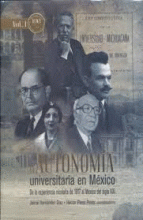 AUTONOMÍA UNIVERSITARIA EN MÉXICO, LA.