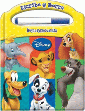 DISNEY CLÁSICOS. PINTAR Y BORRAR