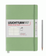 CUADERNO A5 TAPA BLANDA RAYA VERDE
