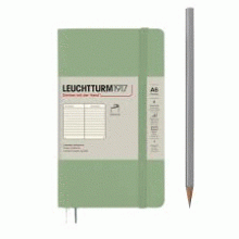 CUADERNO A6 TAPA BLANDA RAYA VERDE