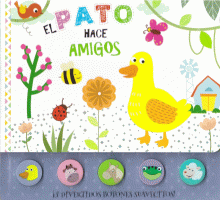BOTONES DE SILICÓN, EL PATO HACE AMIGOS