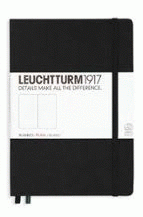 CUADERNO A5 TAPA DURA NORMAL NEGRO